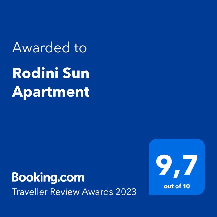 Rodini Sun Apartment Rhodes City Esterno foto